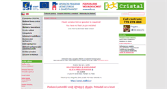 Desktop Screenshot of cristal.grafia.cz