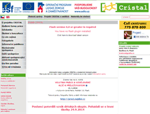 Tablet Screenshot of cristal.grafia.cz