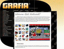 Tablet Screenshot of grafia.com