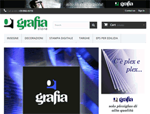 Tablet Screenshot of grafia.it